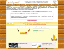 Tablet Screenshot of annonces.chanson-et-guitare.com